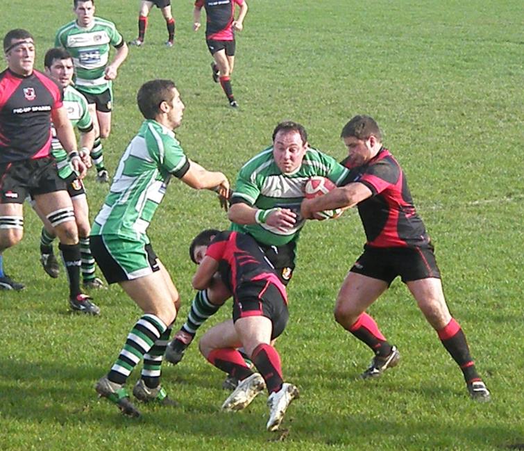 Romeo Colella on the charge for Whitland